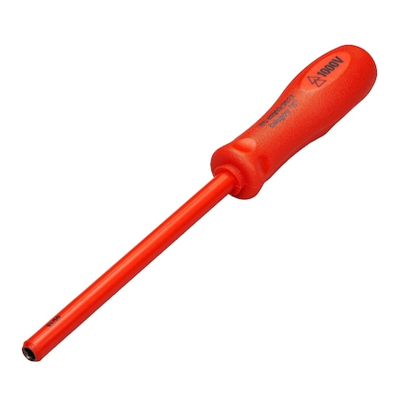 Itl 1000v Insulated 6mm Nut Driver 150mm Stud Clearance 02320